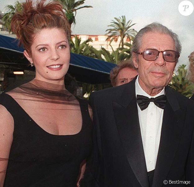 Marcello Mastroianni with his daughter with Catherine Deneuve: Chiara Mastroianni.