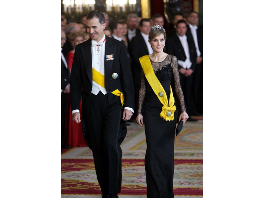 Queen Letizia on 8 June 2014
