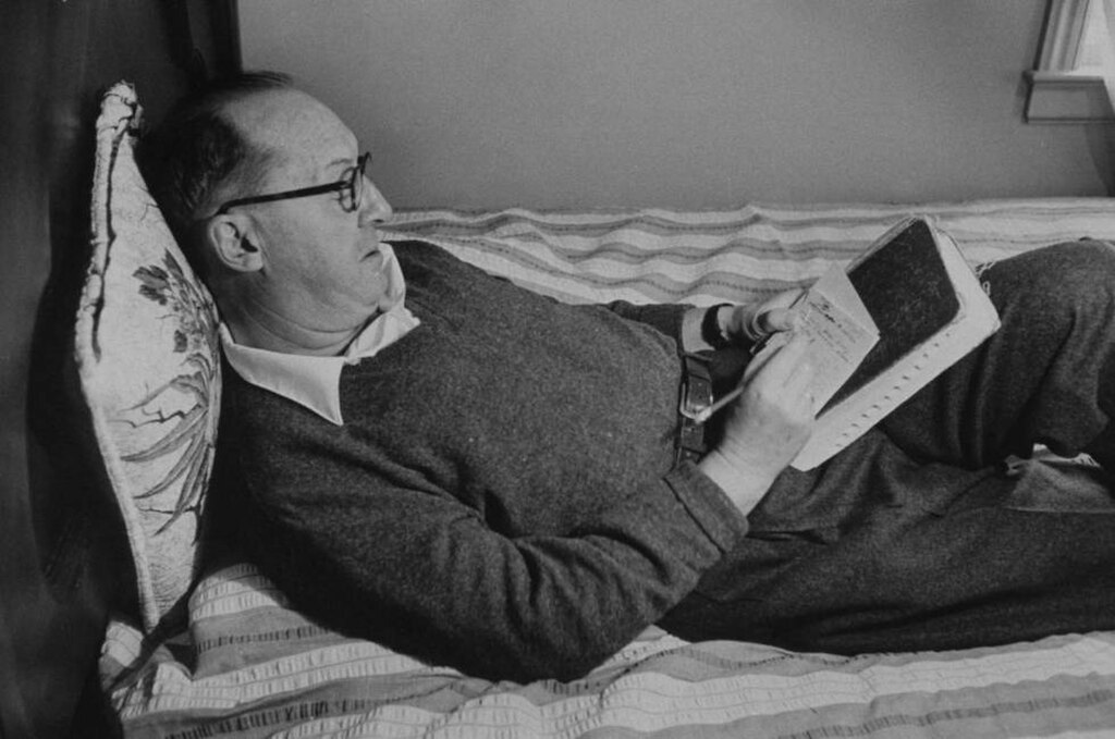 Vladimir Vladimirovich Nabokov writing