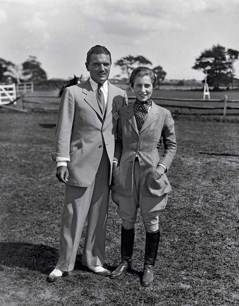 Lee Radziwill and her sister Jackie Kennedy Onassis's parents: John Vernou Bouvier III and his wife, socialite Janet Norton Lee