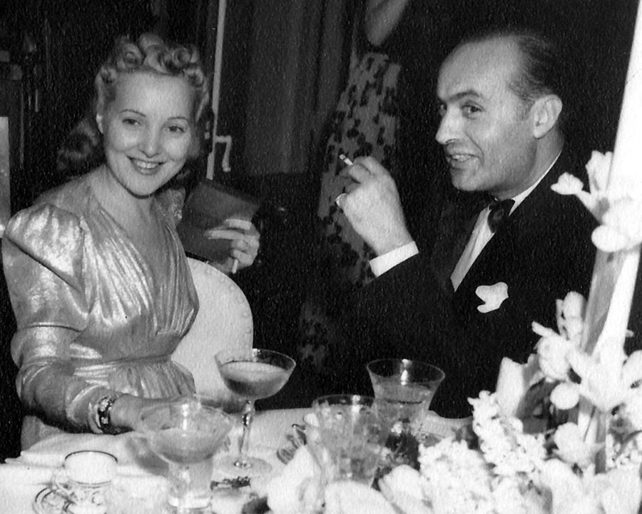 Charles Boyer and his wife, the English actress Pat Paterson