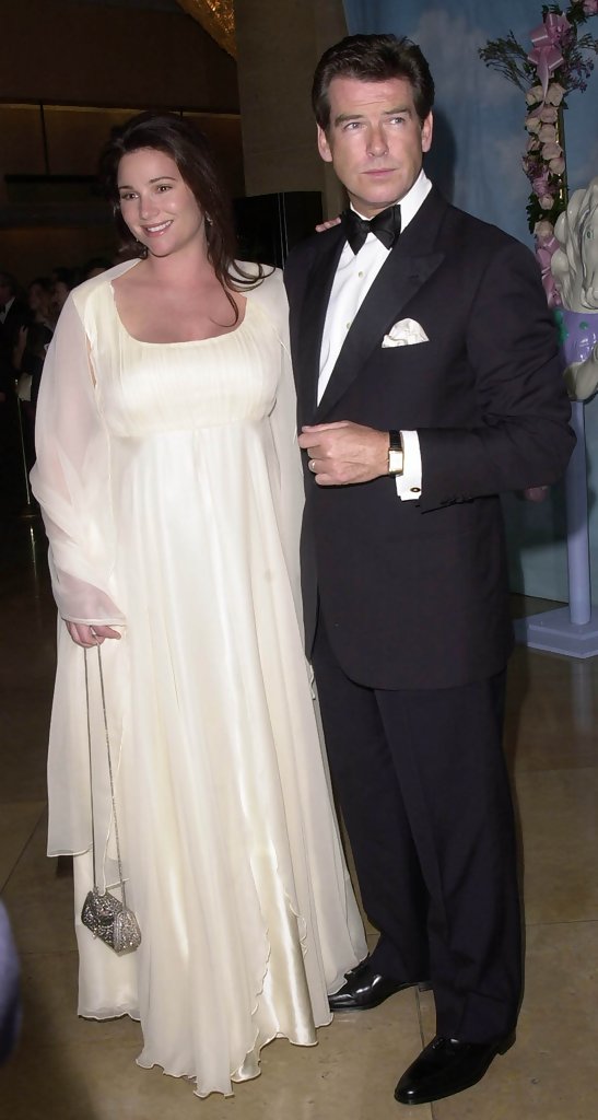 ierce Brosnan and his second wife Keely Shaye Smith