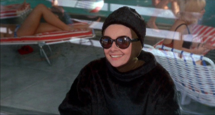 Audrey Hepburn movie costume Charade(1963) complete outfits as Reggie Lampert: the ski ensemble