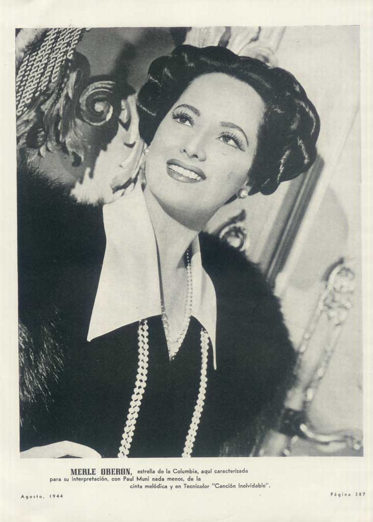 Merle Oberon(19 February 1911 – 23 November 1979)
