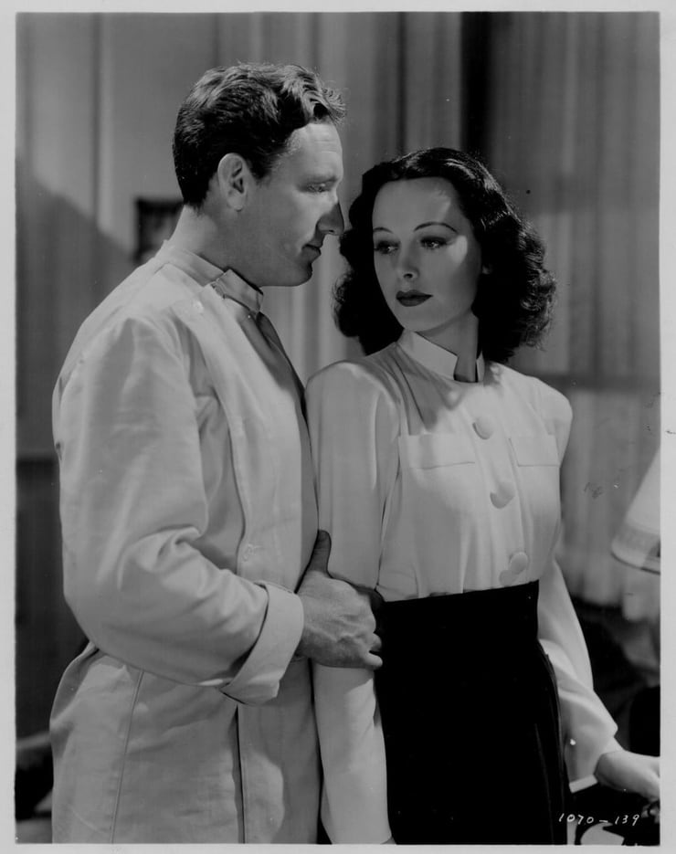 Hedy Lamarr with Spencer Tracy