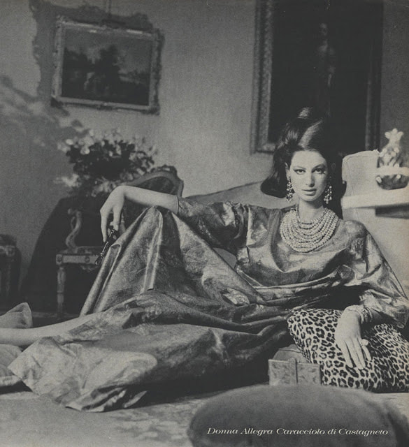 Allegra Caracciolo di Castagneto(28 July, 1945)