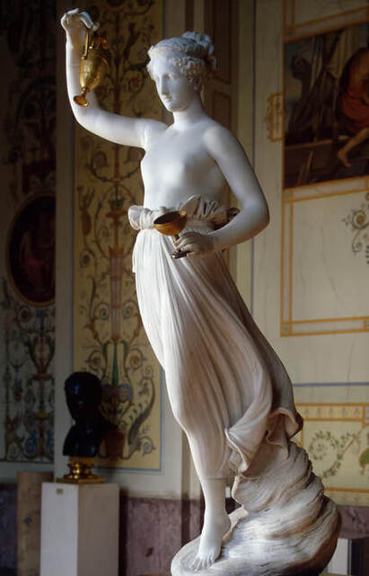 Hebe by Antonio Canova, 1817