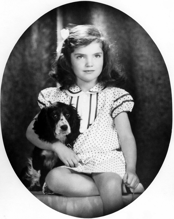 Jacqueline Bouvier, as a child,  1935