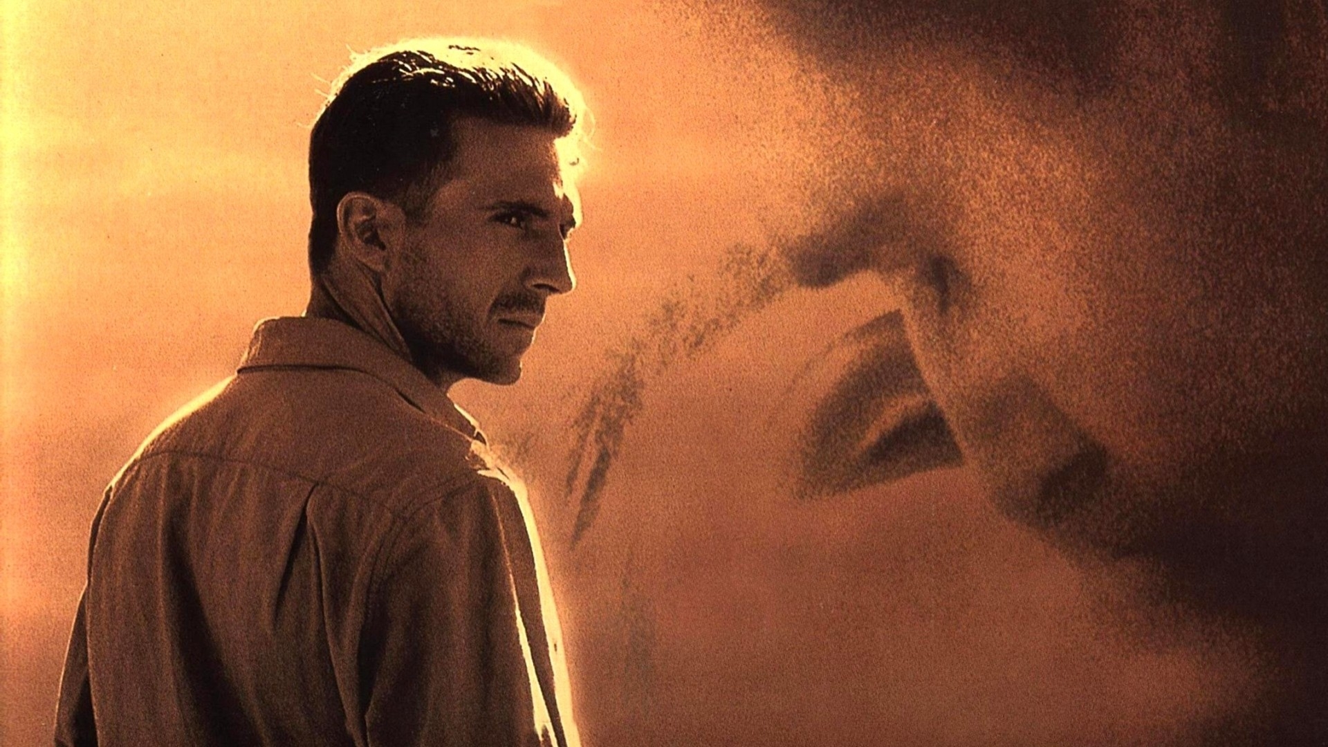 Ralph Fiennes as Almásy in The English Patient(film, 15 November 1996) starring Ralph Fiennes and Kristin Scott Thomas