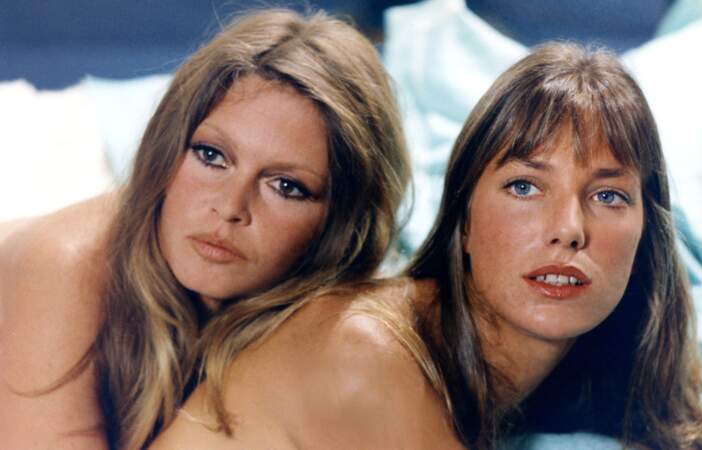 Jane Birkin in movie Don Juan 1973 Si Don Juan était une femme...with Brigitte Bardot