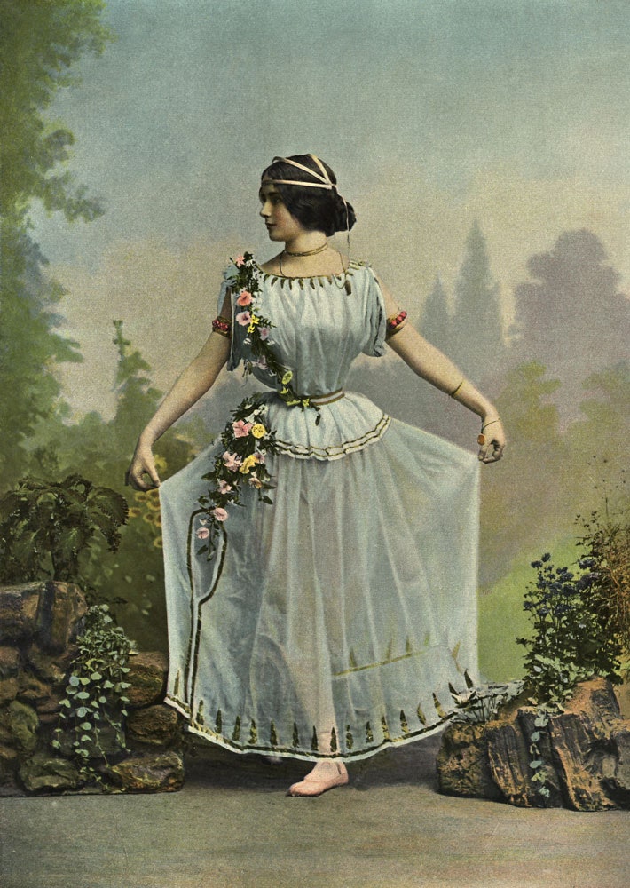 Cléo de Mérode(27 September 1875-17 October 1966)