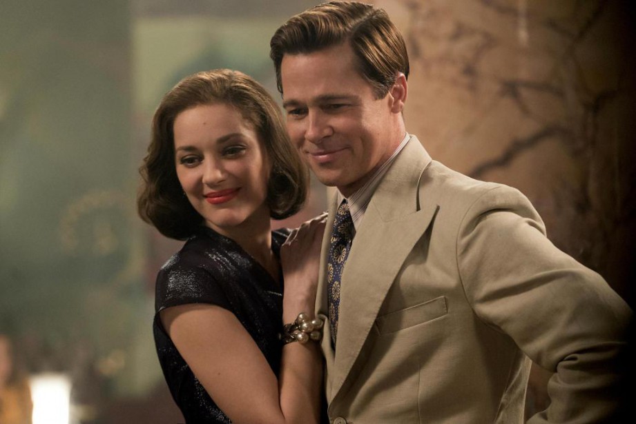 Marion Cotillard dans le film Alliés(2016) avec Brad Pitt
