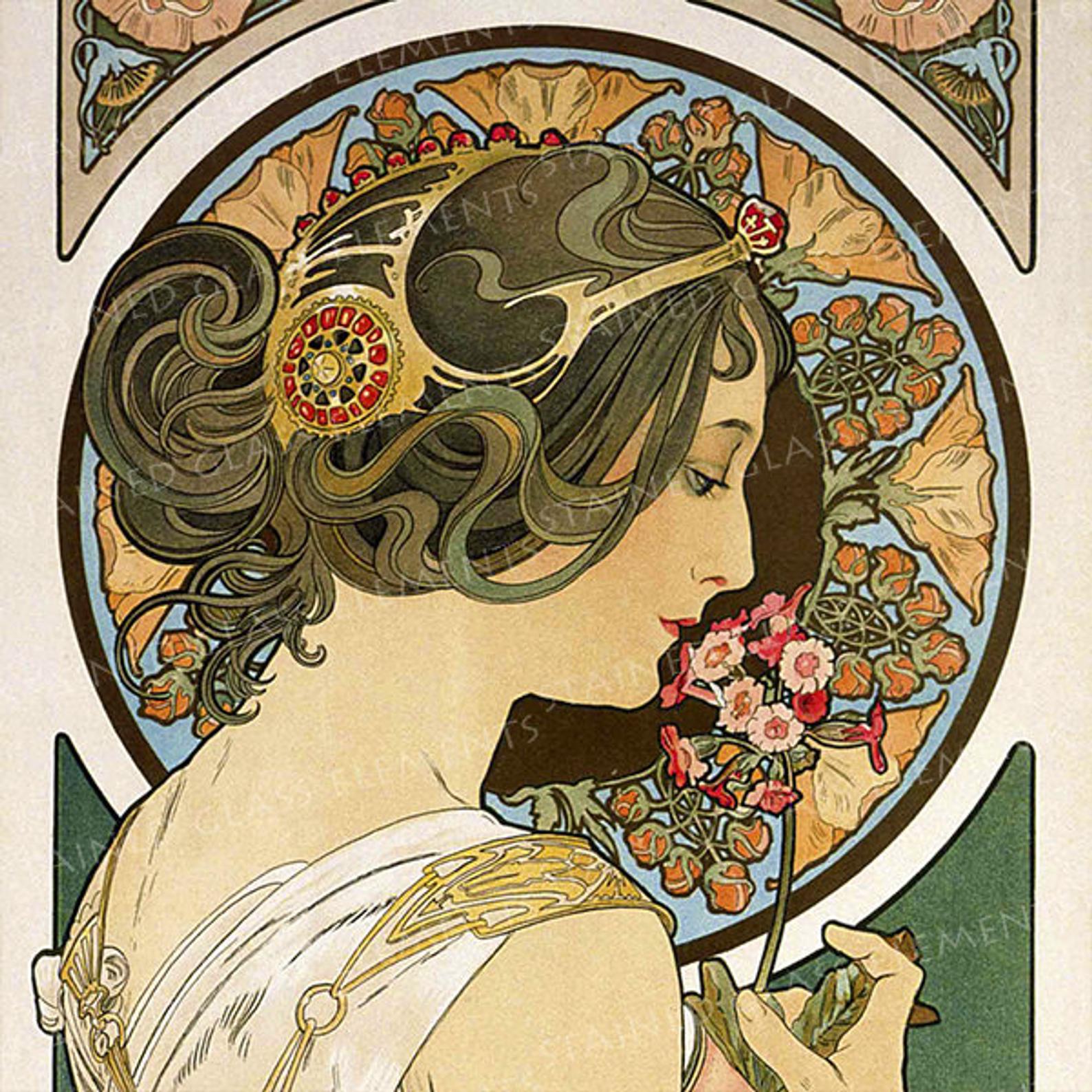 Alphonse Mucha(24 July 1860 - 14 July 1939)