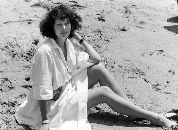 Dutch model and actress Sylvia Kristel 