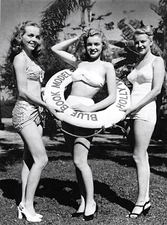Elegant style icon wardrobe essentials: Marilyn Monroe in swimwear