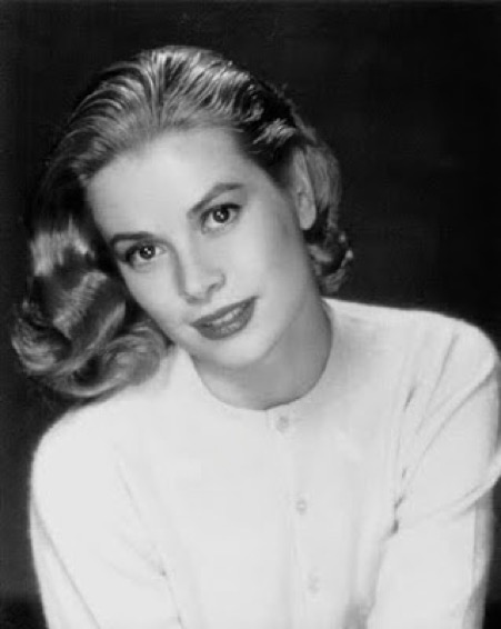 Elegant style icon wardrobe essentials: Grace Kelly in cardigan sweater