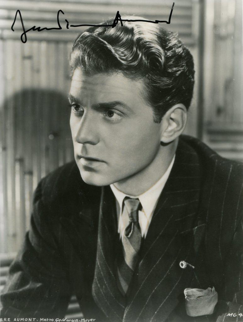 Jean-Pierre Aumont, jeune,