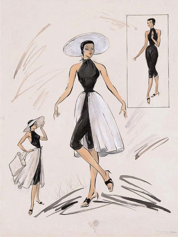 Grace Kelly movie costume as Frances Stevens in To Catch a Thief