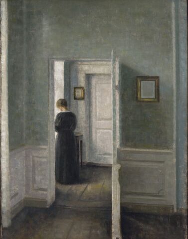 Exposition: Hammershøi, le maître de la peinture danoise jusqu'à 22 juillet 2019