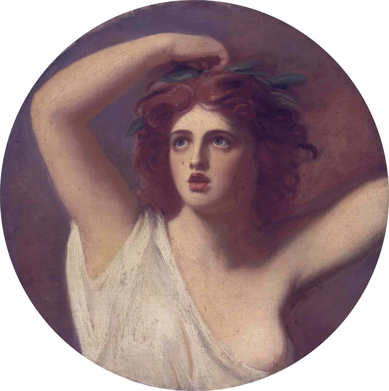 Emma Hamilton as Cassandra, 18th century, by George Romney
