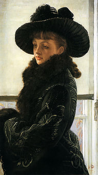 Mavourneen by James Tissot modelled by Kathleen Newton, 1877