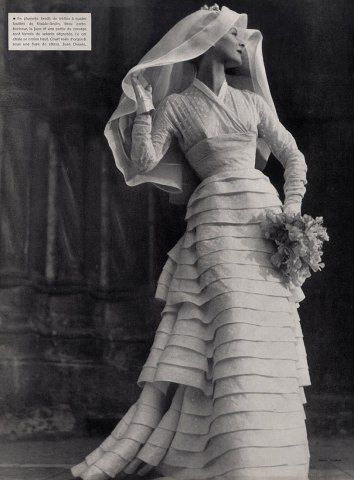 ​Jean Dessès, Robe de mariée, 1953