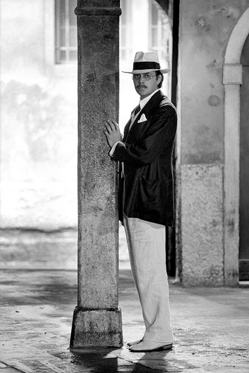 Dirk Bogarde in film Morte a Venezia, Death in Venice (1971) by Luschino Visconti