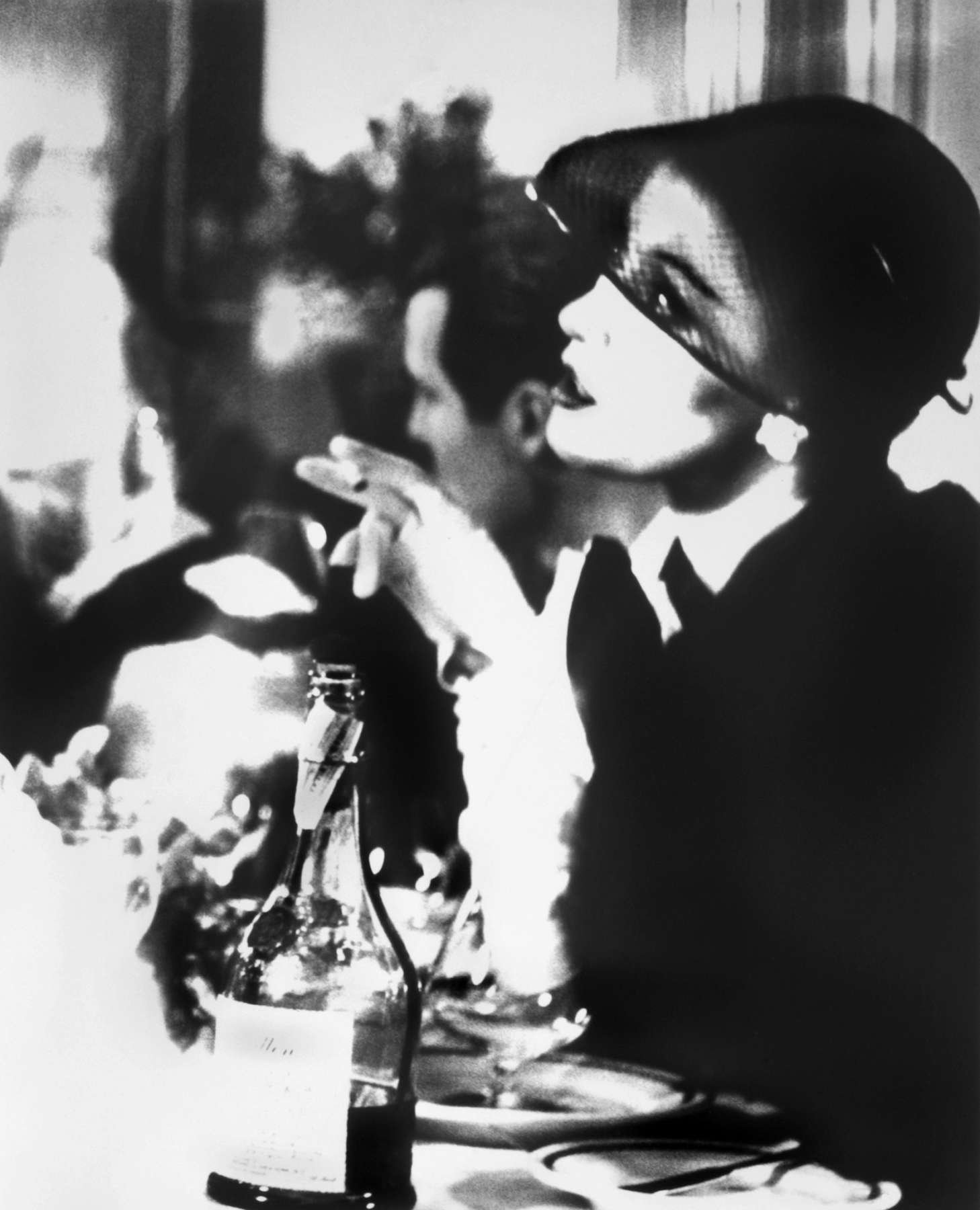 Barbara Mullen, Le Pavillon, New York, for Harper’s Bazaar. photo by Lillian Bassman, 1950