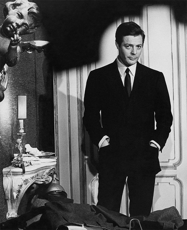 ​Marcello Mastroianni (28 September 1924 – 19 December 1996), elegancepedia