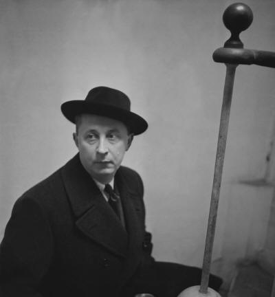 Christian Dior, Paris, c. February 1947, photo by Clifford Coffin
