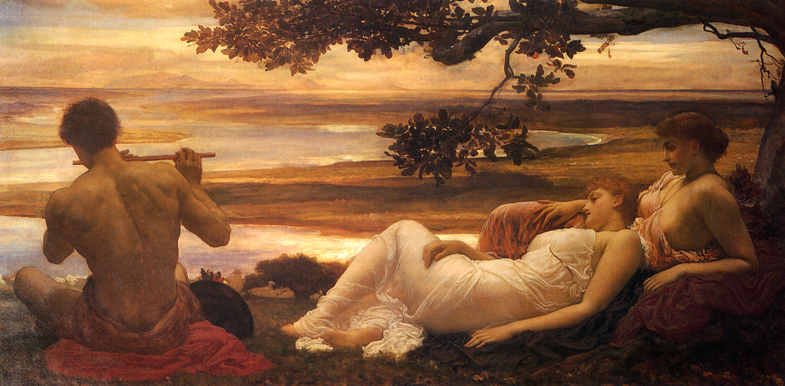 Idyll by Frederic Leighton 1880-1881