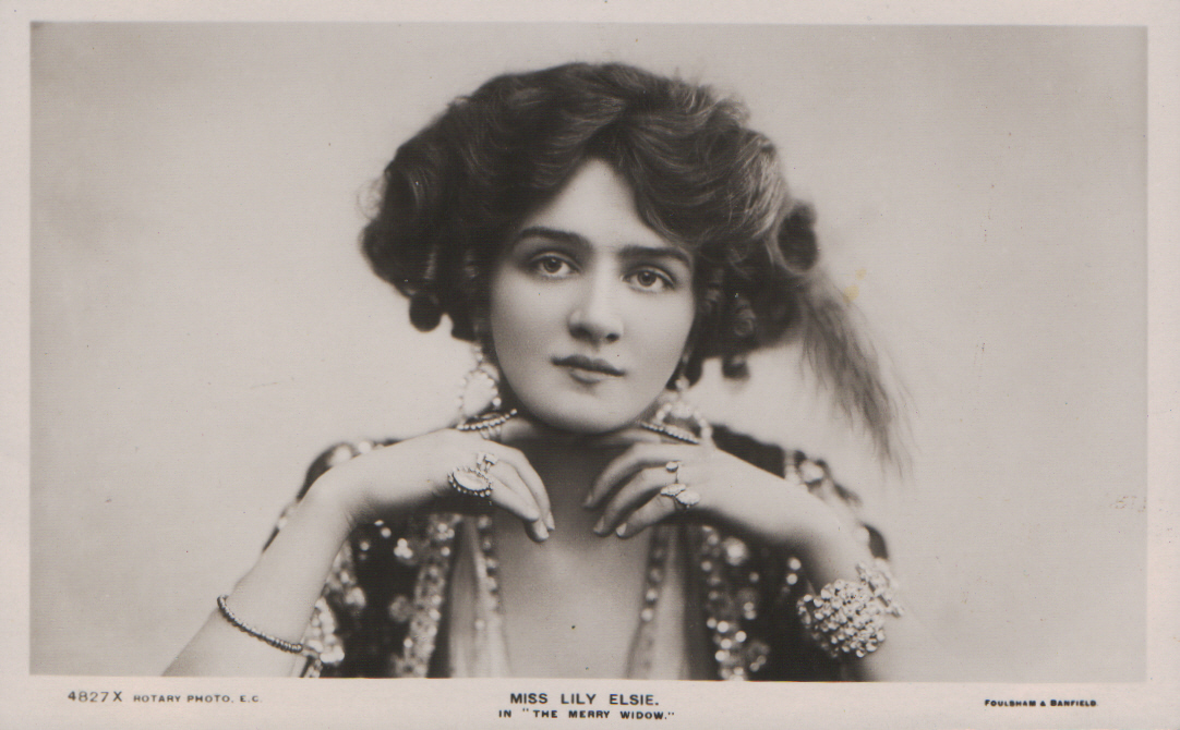 Portrait of Lily Elsie, elegancepedia