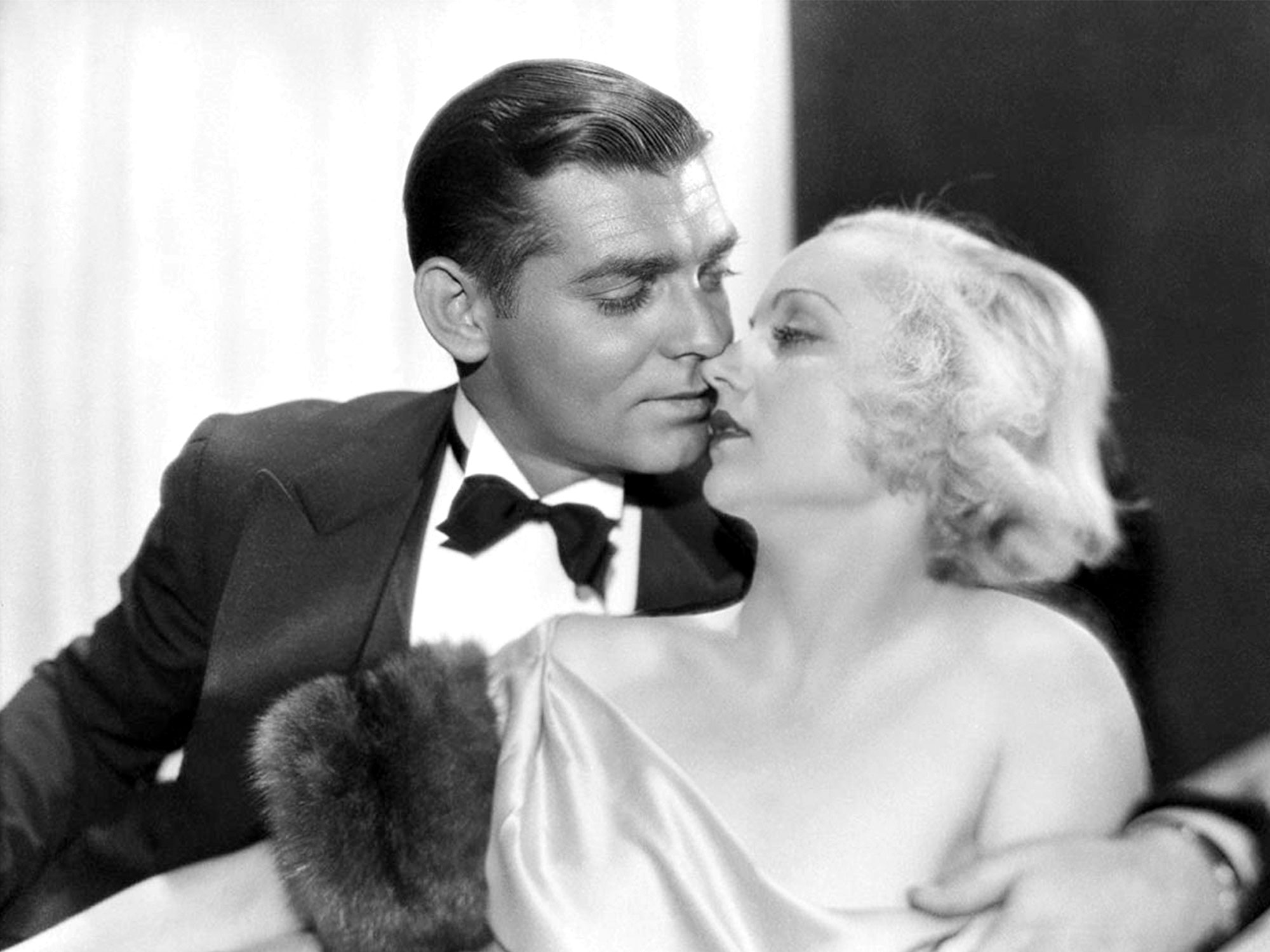 Carole Lombard and Clark Gable in No Man of Her Own (1932), their only film together