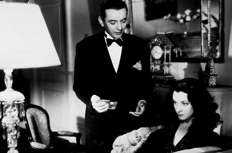​María Victoria Casares dans le film Les Dames du bois de Boulogne