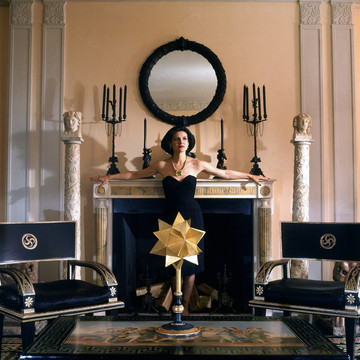 Paloma Picasso the designer of Tiffany Co.