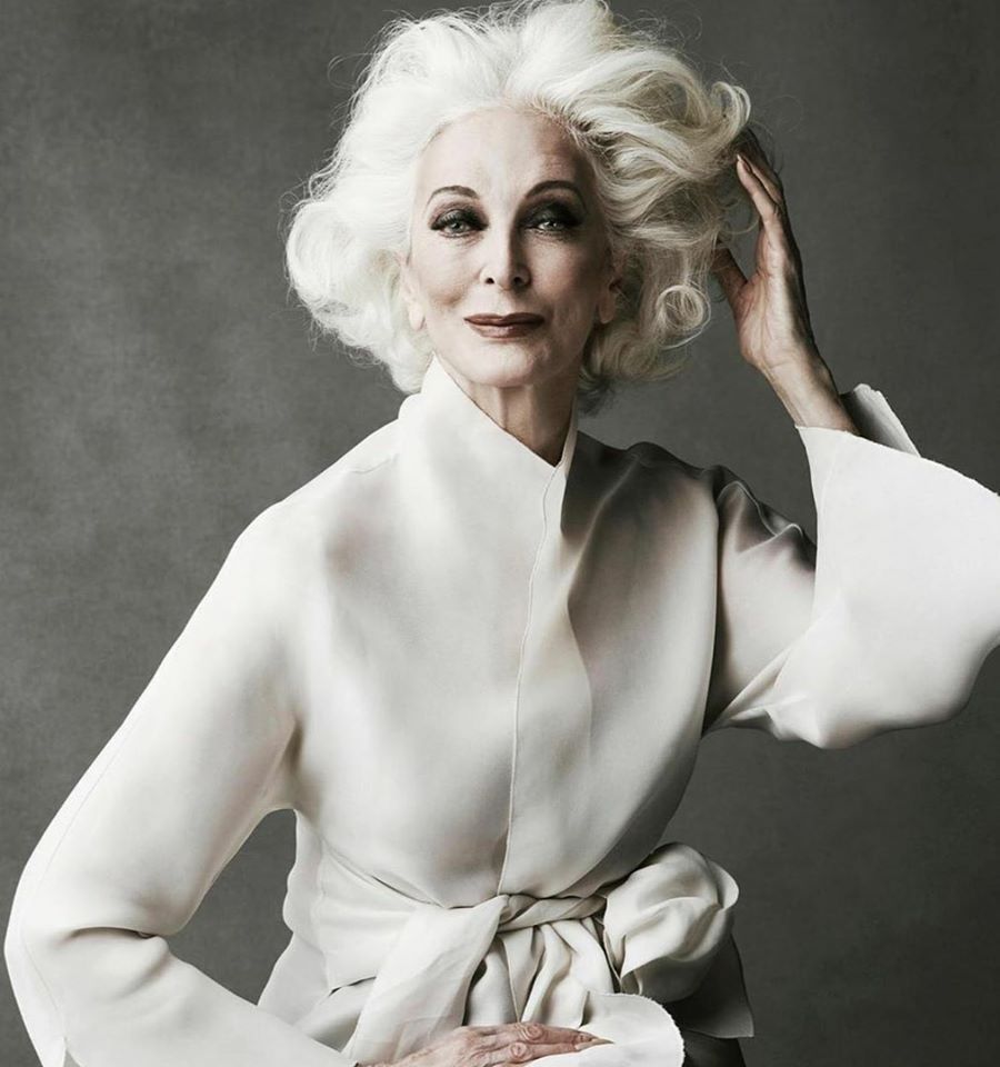 ​Carmen Dell'Orefice (born June 3, 1931), the oldest model in the world