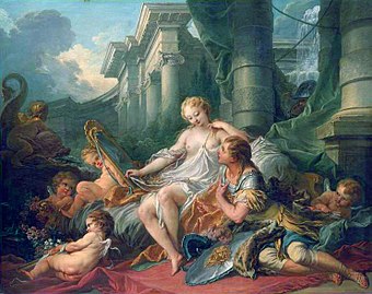Renaud et Armide (1732), Paris, musée du Louvre.