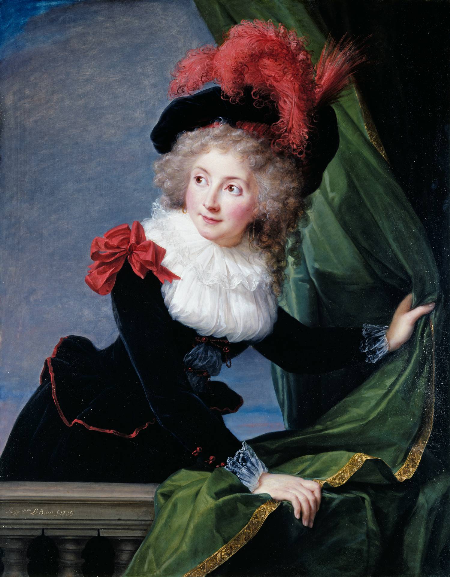 Madame Perregaux (1789) by Élisabeth Louise Vigée Le Brun (16 April 1755 – 30 March 1842)