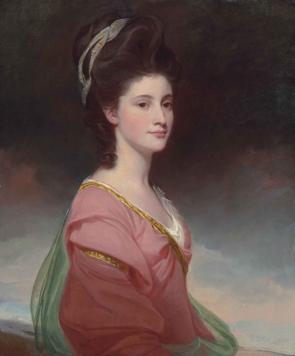 Portrait of Elizabeth Ramus, by George Romney