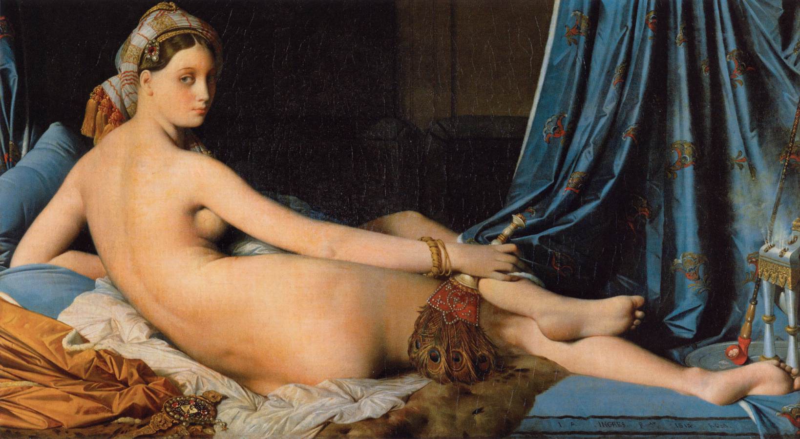 La Grande Odalisque (1814), the Louvre