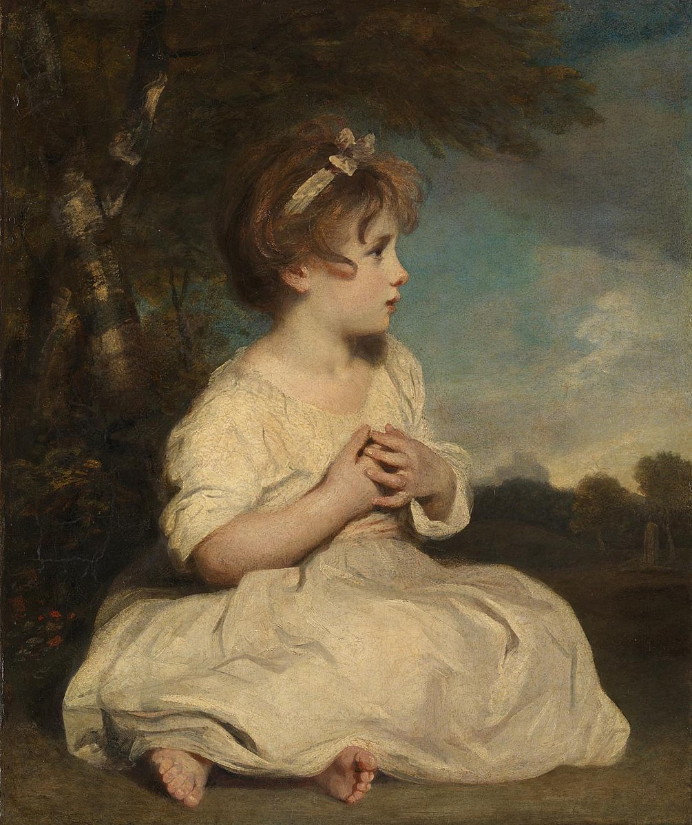 Painting The Age of Innocence (c. 1788), by Sir Joshua Reynolds