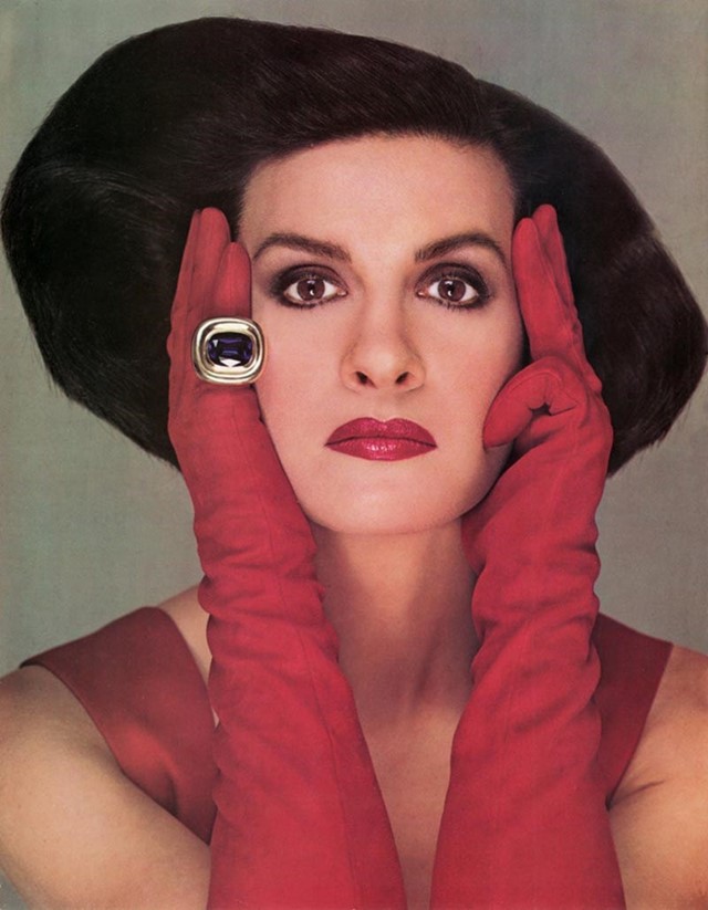 Paloma Picasso the designer of Tiffany Co.