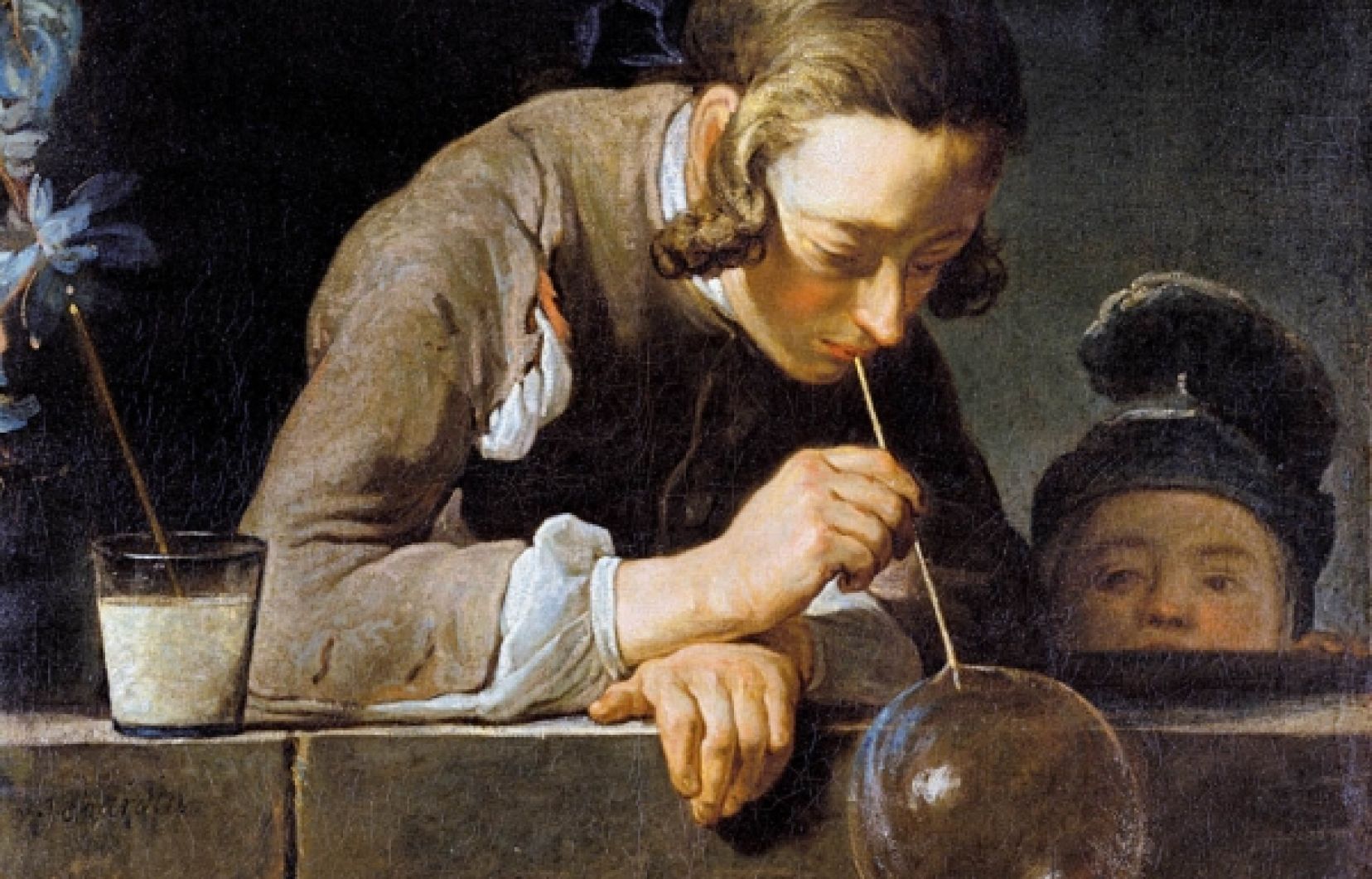 Bulles de Savon par Jean Siméon Chardin(1699-1779)