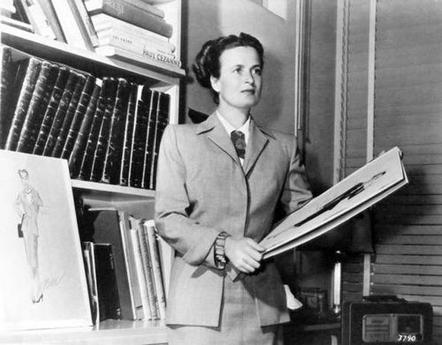 Irene Lentz(Costume Designer, December 8, 1901 – November 15, 1962), costume designer of Golden Hollywood