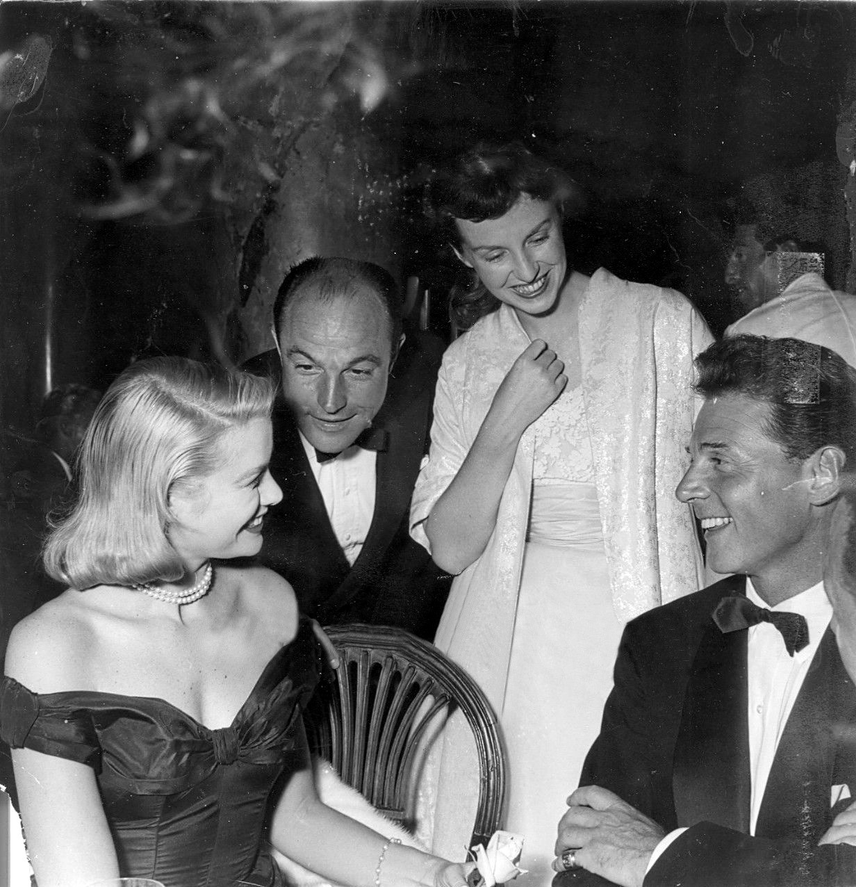 Jean Pierre Aumont avec Grace Kelly
