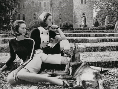 Allegra and Marella, the sister of Caracciolo