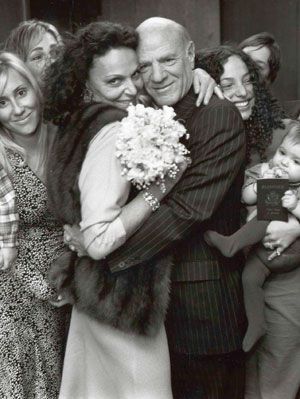 Diane von Fürstenbergs with her second husband Barry Diller