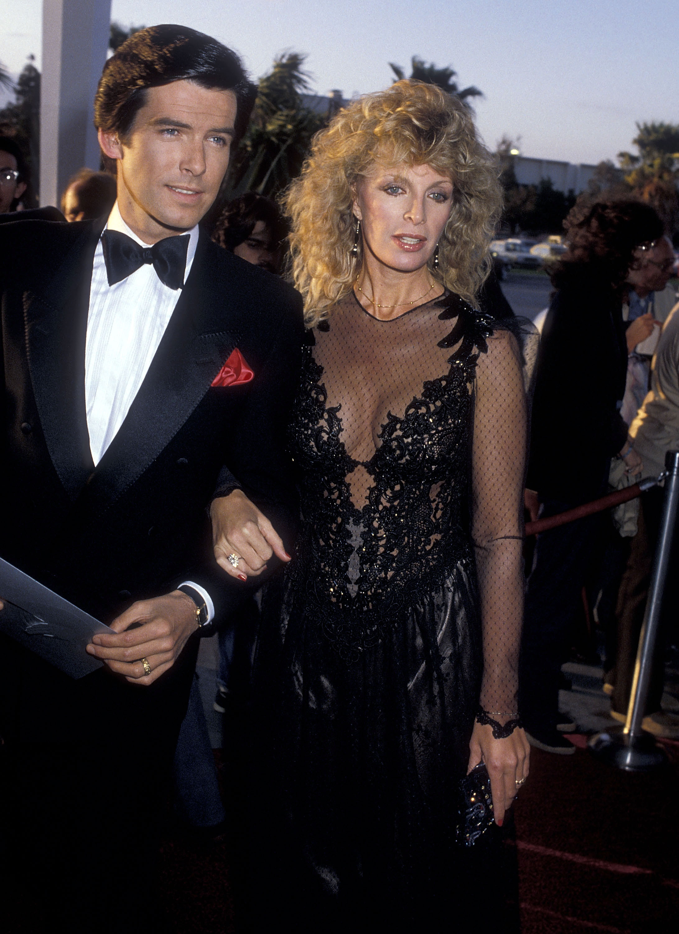 Pierce Brosnan and his first wife Cassandra Harris