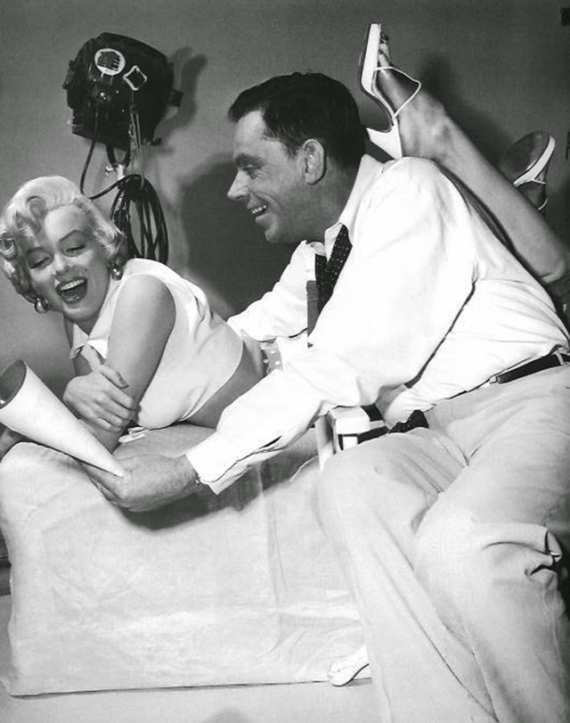 Elegant style icon wardrobe essentials: Marilyn Monroe in shorts, in film The seven year itch