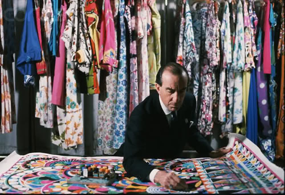 Emilio Pucci, Italian fashion designer, the prince of print
